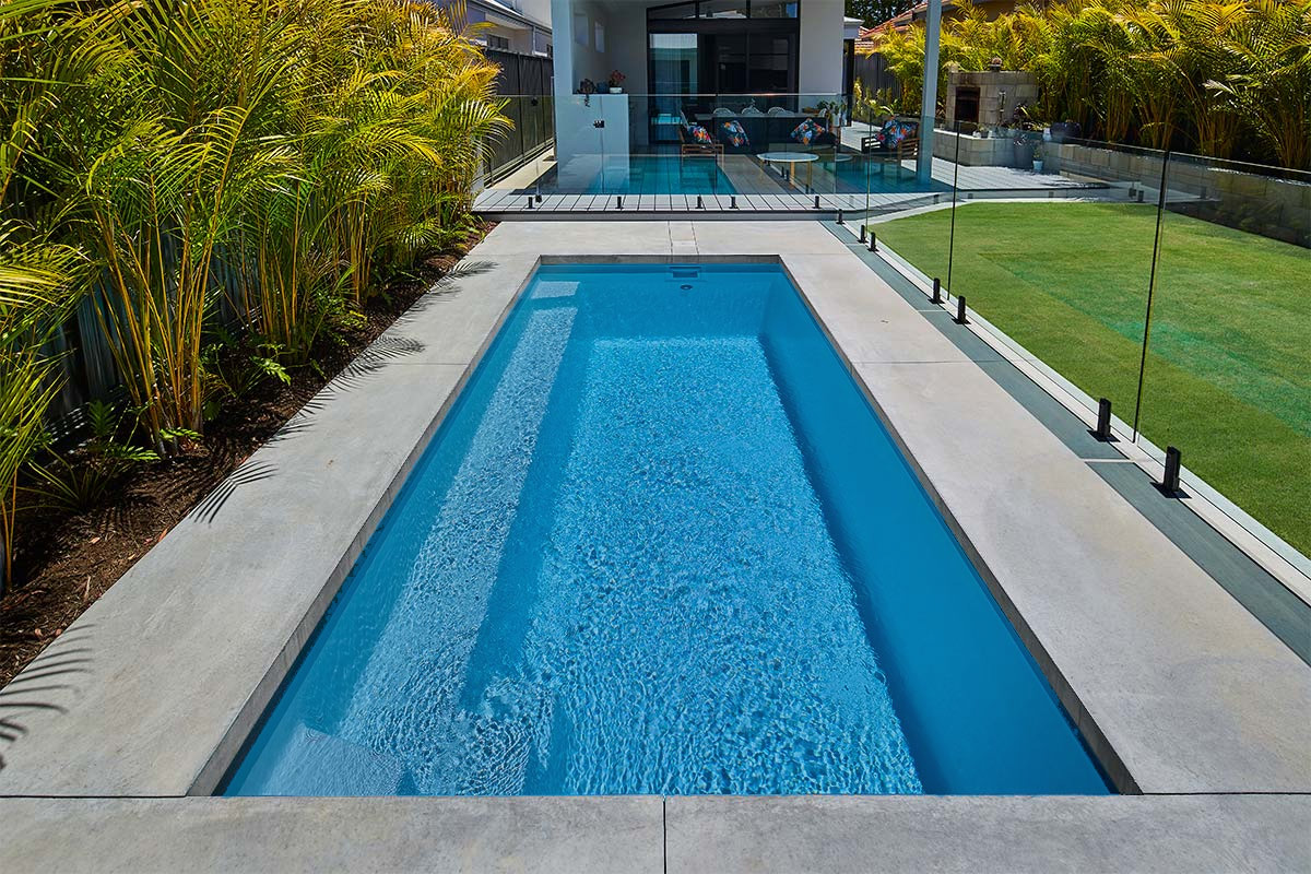 Pool Colour Coral Blue Sparkle